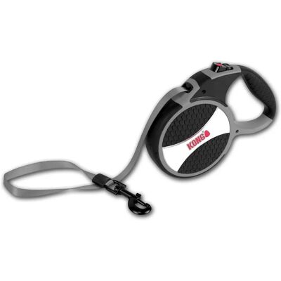 Laisse KONG Explore gris, Taille L, 7,5 m Laisse KONG Explore gris, Taille L, 7,5 m