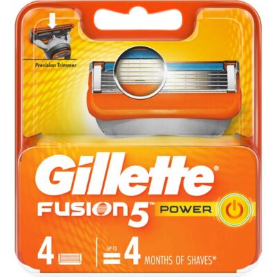 Gillette Fusion5 Power Rasoir - Lames de Rasage Homme - Publicité Gillette Fusion5 Power Rasoir - Lames de Rasage Homme - Publicité