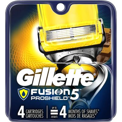 Recharge Gillette Fusion ProShield - Lames de rasage pour hommes - Publicité Recharge Gillette Fusion ProShield - Lames de rasage pour hommes - Publicité