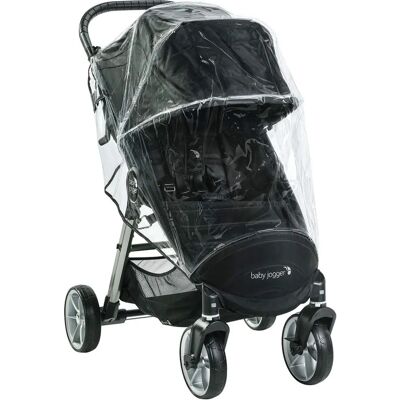 Copertura antipioggia nera Baby Jogger per City Mini 2 4 Ruote - Protezione antipioggia per passeggino Copertura antipioggia nera Baby Jogger per City Mini 2 4 Ruote - Protezione antipioggia per passeggino