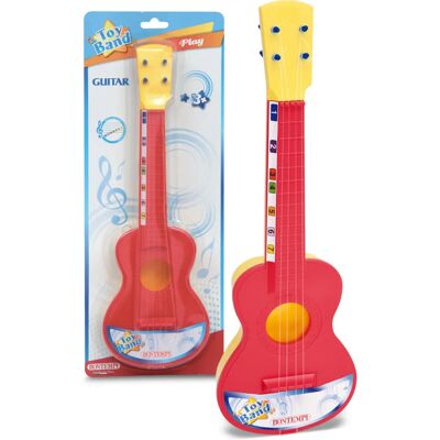 Chitarra Spagnola Bontempi - Plastica Resistente, 40cm, per Bambini 3+ Chitarra Spagnola Bontempi - Plastica Resistente, 40cm, per Bambini 3+