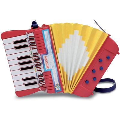 Bontempi 33 1780 Musikinstrument - Akkordeon, 17 Tasten, 6 Bässe Bontempi 33 1780 Musikinstrument - Akkordeon, 17 Tasten, 6 Bässe