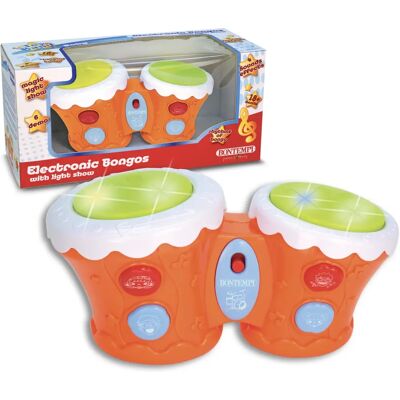 Bontempi Bongos Électroniques - Jouet, Multicolore, 3+ ans Bontempi Bongos Électroniques - Jouet, Multicolore, 3+ ans