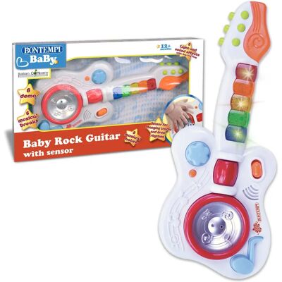 Bontempi Baby Rock Gitarre Mit Sensoren - Musikinstrument Bontempi Baby Rock Gitarre Mit Sensoren - Musikinstrument