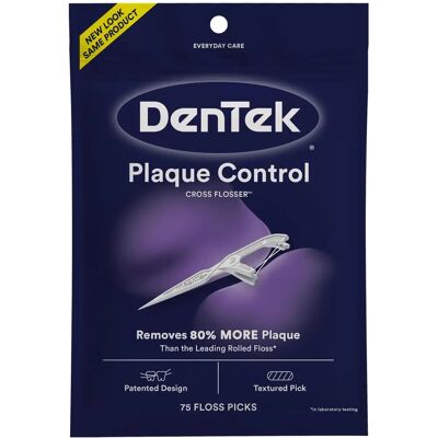 DenTek Cross Flosser Aprovado pela ADA - Fio dental DenTek Cross Flosser Aprovado pela ADA - Fio dental