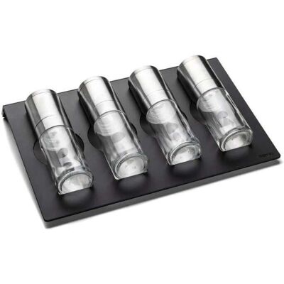The Wall - Gewürzmühlenhalter - Schwarz - Utensil Holder The Wall - Gewürzmühlenhalter - Schwarz - Utensil Holder