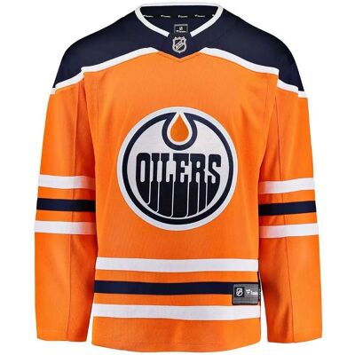 Fanatics Edmonton Oilers Oranje XL Jersey - Ademend mesh, NHL Fanatics Edmonton Oilers Oranje XL Jersey - Ademend mesh, NHL