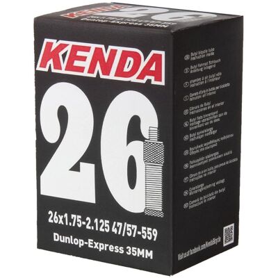 Kenda 26 x 3,00 Innenschlauch - Schwarz Kenda 26 x 3,00 Innenschlauch - Schwarz