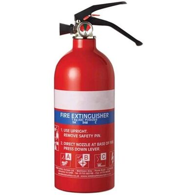 Kidde KS1KG Red Fire Extinguisher - 1kg - Fire Extinguisher Kidde KS1KG Red Fire Extinguisher - 1kg - Fire Extinguisher