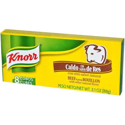 Knorr Cube de bœuf Bouillon - 8 Cubes - Publicité Knorr Cube de bœuf Bouillon - 8 Cubes - Publicité