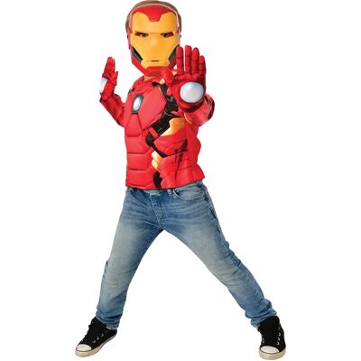 Rubie's Iron Man Muskelkostym - Storlek M 5-7 Rubie's Iron Man Muskelkostym - Storlek M 5-7