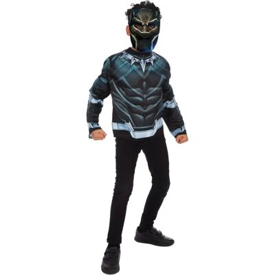 Costume Black Panther pour Garçon - Top et Masque Costume Black Panther pour Garçon - Top et Masque