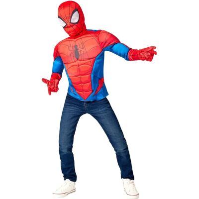 Rubie's Spider-Man asukokonaisuus - 4-7 vuotta Rubie's Spider-Man asukokonaisuus - 4-7 vuotta