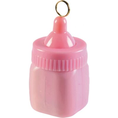Amscan 114539-109 Pink Baby Flasche Ballongewicht - Partydekoration Amscan 114539-109 Pink Baby Flasche Ballongewicht - Partydekoration