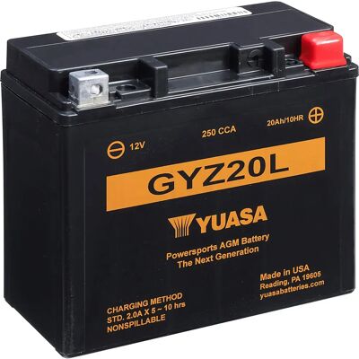 Yuasa GYZ20L 12V 20Ah Motorbicikli Akkumulátor - Magas Teljesítmény AGM Yuasa GYZ20L 12V 20Ah Motorbicikli Akkumulátor - Magas Teljesítmény AGM