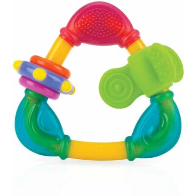 Nuby ID664 Morditore - Triangolo - Unisex - Giocattolo da dentizione per bambini Nuby ID664 Morditore - Triangolo - Unisex - Giocattolo da dentizione per bambini