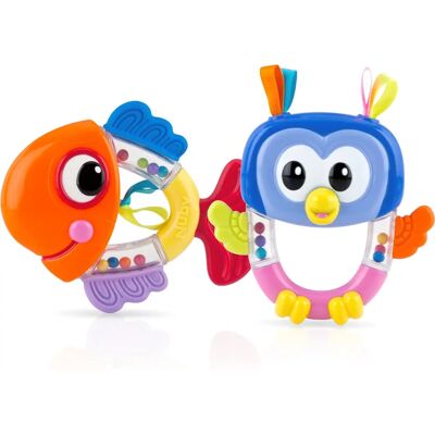 Dentizione Nuby Pes Gufo - Dentizione - Massaggia Gengive - Giocattolo Bebè Dentizione Nuby Pes Gufo - Dentizione - Massaggia Gengive - Giocattolo Bebè