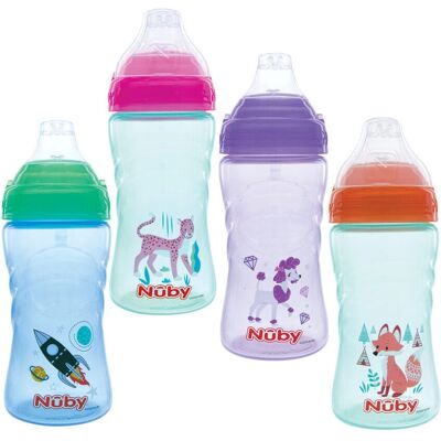 Nuby - No-Spill Sip-it Sport Cup - 360 ml - Soft Spout - 12+ Months - Cup Nuby - No-Spill Sip-it Sport Cup - 360 ml - Soft Spout - 12+ Months - Cup