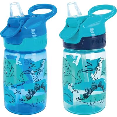 Nuby Incredible Gulp Water Bottle - No Spill Active Toddler Sippy Cup - 360ml Nuby Incredible Gulp Water Bottle - No Spill Active Toddler Sippy Cup - 360ml