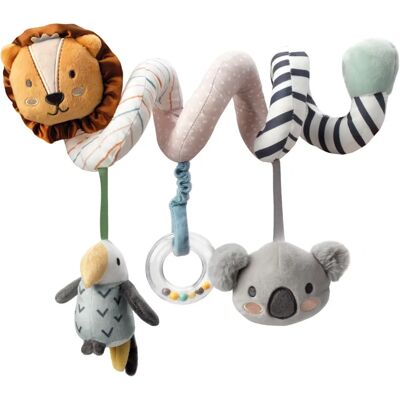 Nuby Animal Adventures Aktivitäts-Spirale – Interaktives Kinderwagen Spielzeug Nuby Animal Adventures Aktivitäts-Spirale – Interaktives Kinderwagen Spielzeug