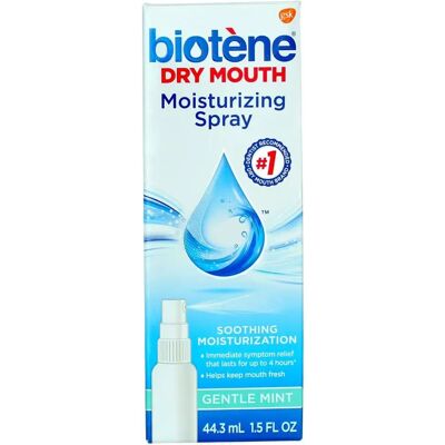 Biotene Dry Mouth Moisturizing Spray - Gentle Mint - Dry Mouth Spray Biotene Dry Mouth Moisturizing Spray - Gentle Mint - Dry Mouth Spray