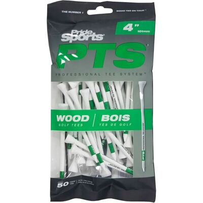 Pride Professional Tee System Prolength Tees Verde - Sistema di tee da golf Pride Professional Tee System Prolength Tees Verde - Sistema di tee da golf