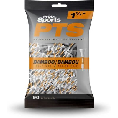 Pride PTS Bambus Golf Tees - 1,5" - 90 Stück Pride PTS Bambus Golf Tees - 1,5" - 90 Stück