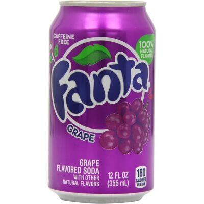 Fanta Raisin 355ml - Boisson Gazeuse - Publicité Fanta Raisin 355ml - Boisson Gazeuse - Publicité