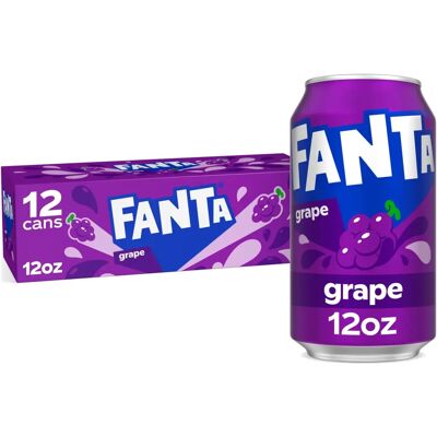 Coca-Cola Fanta Raisin Baies 355ml - Boisson rafraîchissante - Publicité Coca-Cola Fanta Raisin Baies 355ml - Boisson rafraîchissante - Publicité