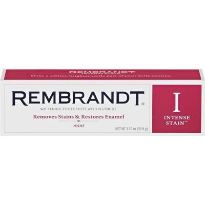 Rembrandt - Intense Stain Whitening - Mint - Toothpaste Rembrandt - Intense Stain Whitening - Mint - Toothpaste