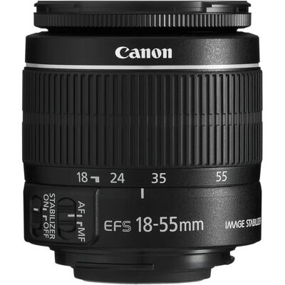 Canon EF-S 18-55mm f/3.5-5.6 IS II - lente de câmera Canon EF-S 18-55mm f/3.5-5.6 IS II - lente de câmera