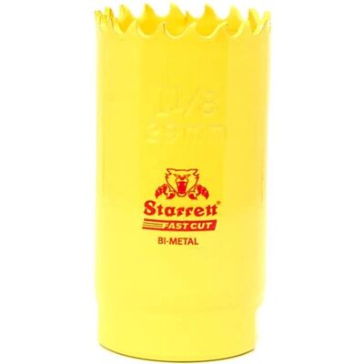 Starrett FCH0118 Fast Cut Bi-Metal Holesaw - Holesaw Starrett FCH0118 Fast Cut Bi-Metal Holesaw - Holesaw