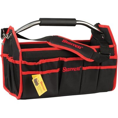 Starrett Große Werkzeugtasche - Verstärkte Kunststoffbasis - Einfacher Zugriff - Langlebig Starrett Große Werkzeugtasche - Verstärkte Kunststoffbasis - Einfacher Zugriff - Langlebig