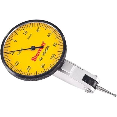 Starrett 3809MA Dial Test Indicator - Dovetail Mount & 2 Attachments Starrett 3809MA Dial Test Indicator - Dovetail Mount & 2 Attachments