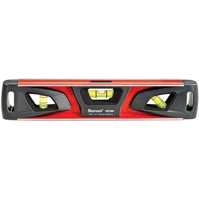 Starrett 30727 Aluminium Level - V-groove, Magnetic, Durable Ends Starrett 30727 Aluminium Level - V-groove, Magnetic, Durable Ends