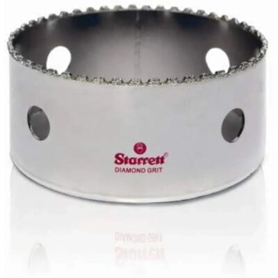 Starrett D0438 Diamond Hole Saw - 111mm for Ceramic & Abrasives Starrett D0438 Diamond Hole Saw - 111mm for Ceramic & Abrasives