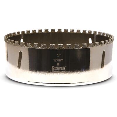 Starrett - D0500 - 127mm - Diamond hole saw Starrett - D0500 - 127mm - Diamond hole saw