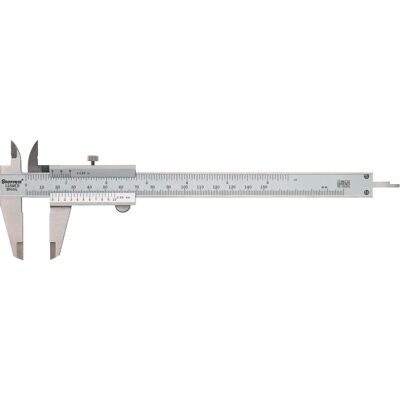 Calibre Starrett - 0-200mm - Acero inoxidable - Resolución 0,05mm - Calibrador Calibre Starrett - 0-200mm - Acero inoxidable - Resolución 0,05mm - Calibrador