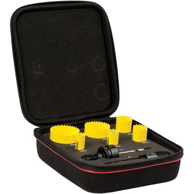 Starrett KFC06022 Bimetal Hulsleksset - Elektriciens Gereedschap Starrett KFC06022 Bimetal Hulsleksset - Elektriciens Gereedschap