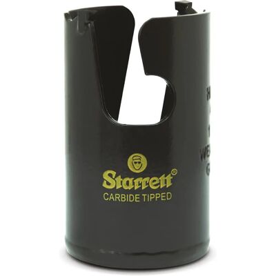Seghetto a tazza in carburo di tungsteno Starrett 40mm Seghetto a tazza in carburo di tungsteno Starrett 40mm
