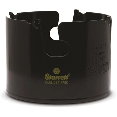 Seghetto per fori multifunzione in carburo di tungsteno Starrett MPH0338 86mm Seghetto per fori multifunzione in carburo di tungsteno Starrett MPH0338 86mm