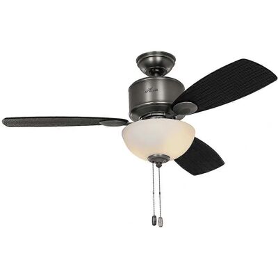 Ventilador de Techo Hunter Kohala Bay 122cm con Luz Ventilador de Techo Hunter Kohala Bay 122cm con Luz