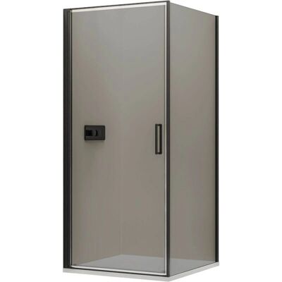Bernstein - Nt416 - 80x90x195cm - Marco negro mate Bernstein - Nt416 - 80x90x195cm - Marco negro mate