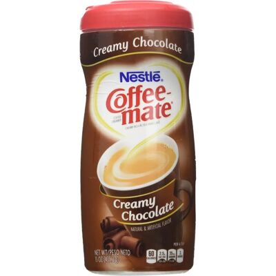 Nestlé Coffee Mate Crème au Chocolat Crémeuse - Assaisonnement pour Café - Publicité Nestlé Coffee Mate Crème au Chocolat Crémeuse - Assaisonnement pour Café - Publicité