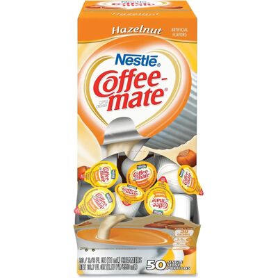 Nestlé Coffee-mate Noisette Crème Liquide - Crème liquide pour café - Publicité Nestlé Coffee-mate Noisette Crème Liquide - Crème liquide pour café - Publicité