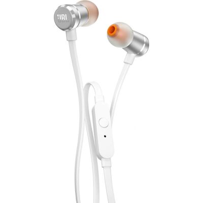 JBL T290 Słuchawki In-Ear - Głęboki Bass Srebrny JBL T290 Słuchawki In-Ear - Głęboki Bass Srebrny