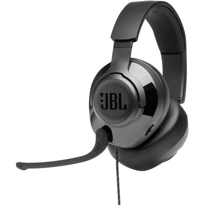 JBL Quantum 300 Kabelanslutna gaminghörlurar - Svart JBL Quantum 300 Kabelanslutna gaminghörlurar - Svart