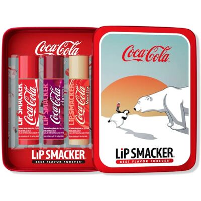 Lip Smacker Coca Cola Polar Bear Trio Baume à lèvres - Baume à lèvres - Publicité Lip Smacker Coca Cola Polar Bear Trio Baume à lèvres - Baume à lèvres - Publicité