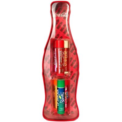 Lip Smacker Coca-Cola Vintage Flasche - Lippenbalsam-Set Lip Smacker Coca-Cola Vintage Flasche - Lippenbalsam-Set