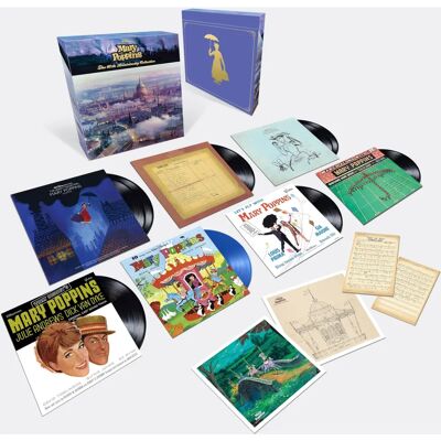 Walt Disney Records Colección Vinilos Mary Poppins 60 Aniversario Walt Disney Records Colección Vinilos Mary Poppins 60 Aniversario